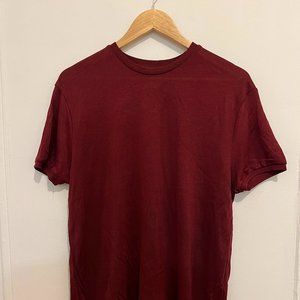 Zara Red Relaxed - Fit Short-Sleeve T-shirt - Men's Medium